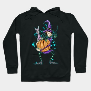 Cute Halloween Witch Hoodie